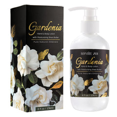 ROMIIE ZOI crema para manos y cuerpo con gardenia, uso diario recomendado.