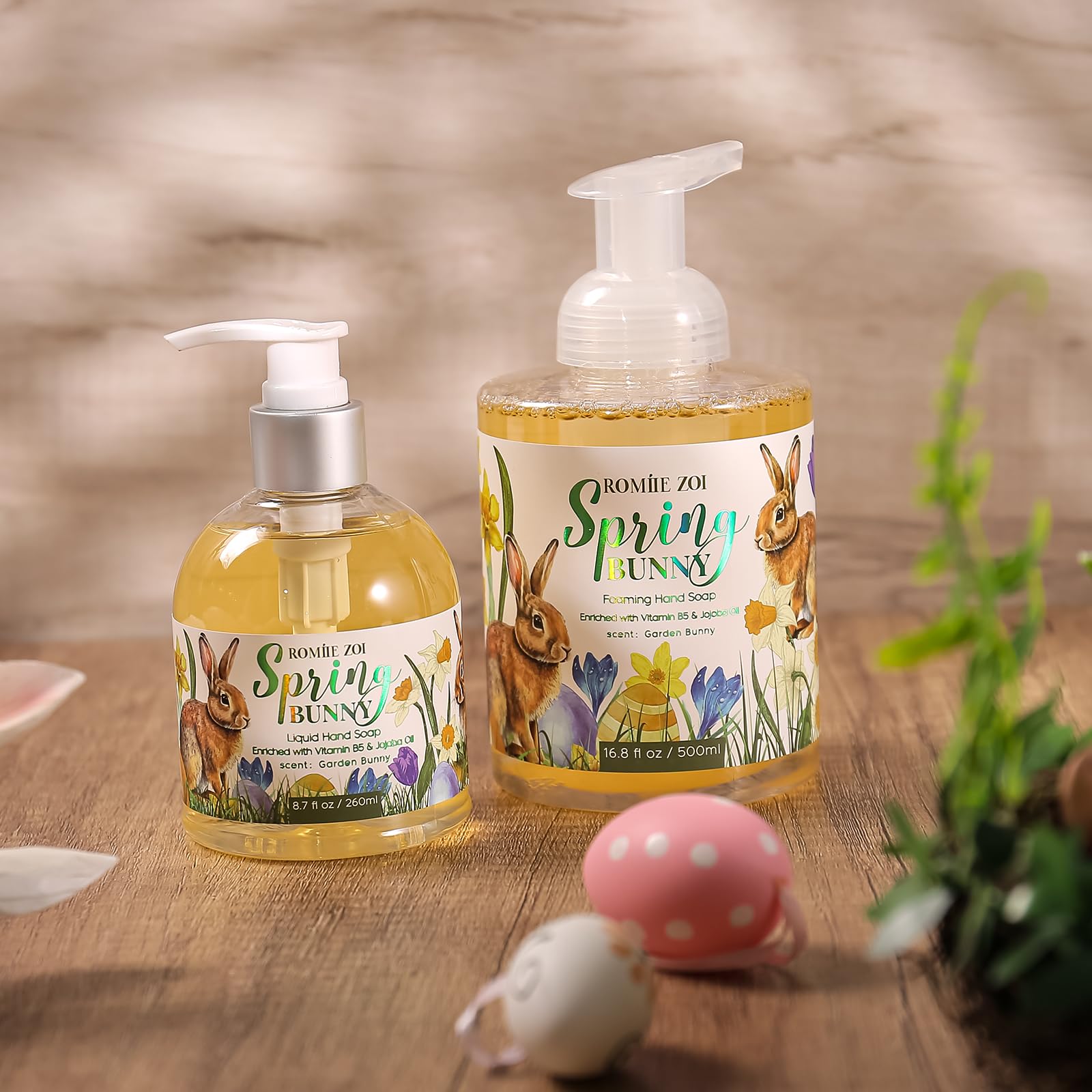 ROMIIE ZOI gentle on skin hand soap for everyday use.