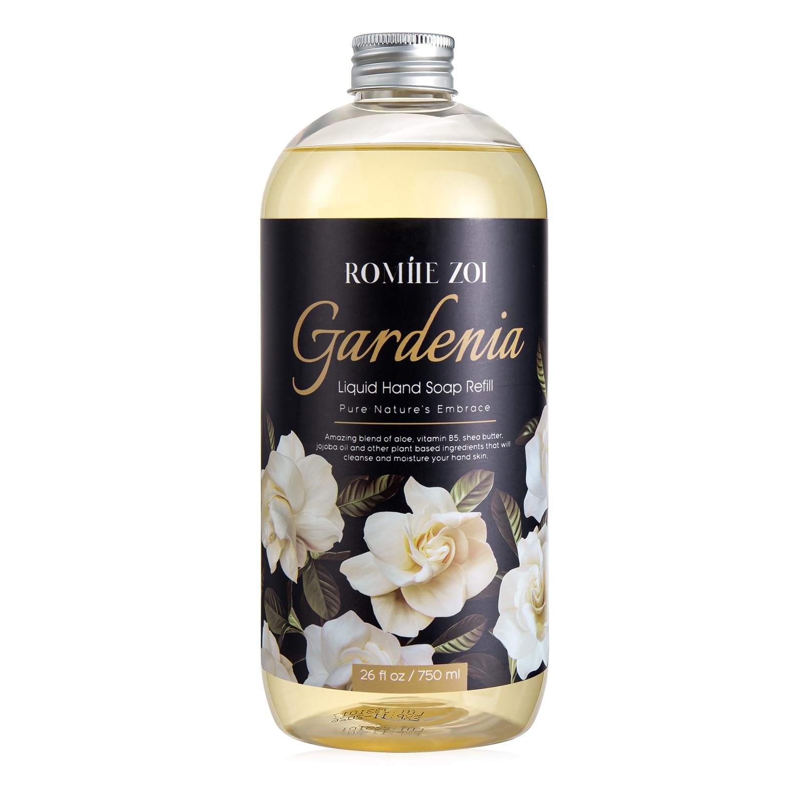 ROMIIE ZOI jabon liquido Gardenia para manos, limpieza suave y aroma agradable