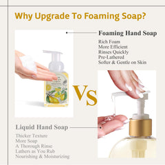 ROMIIE ZOI reusable foam pump dispenser ensures easy one-press lather