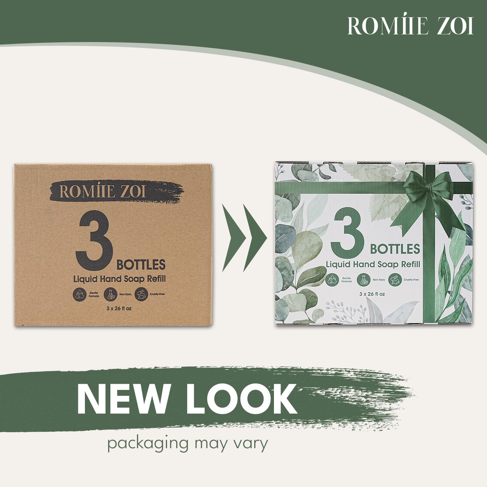 ROMIIE ZOI eucalyptus-mint bathroom-sink, gentle cleanse with natural fragrance