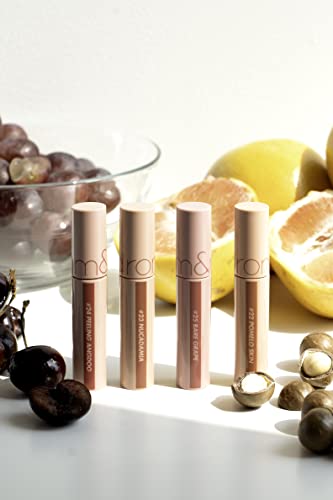 rom&nd labial nucadamia tono natural en labios para uso diario