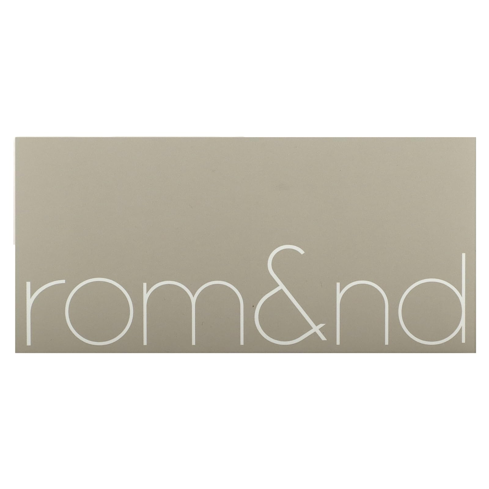 rom&nd Sombras mate y brillantes para looks versátiles en el día y la noche.