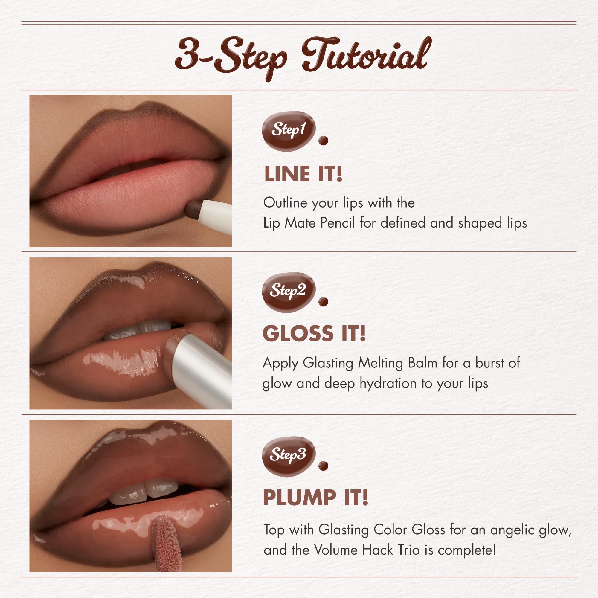 rom&nd Glasting Color Gloss close-up highlights glassy, non-sticky shine.