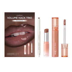rom&nd Volume Hack Trio Lip Mate Pencil swatch in Bitter Mocha for precise lip lining