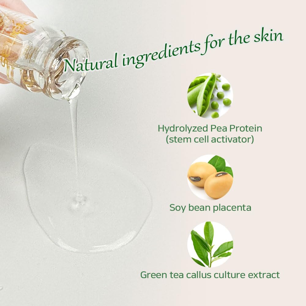 Ronas Stem Cell Solution application routine showing simple daily use.