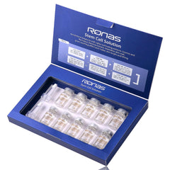 Ronas Stem Cell Solution serum dispense for easy nightly application.