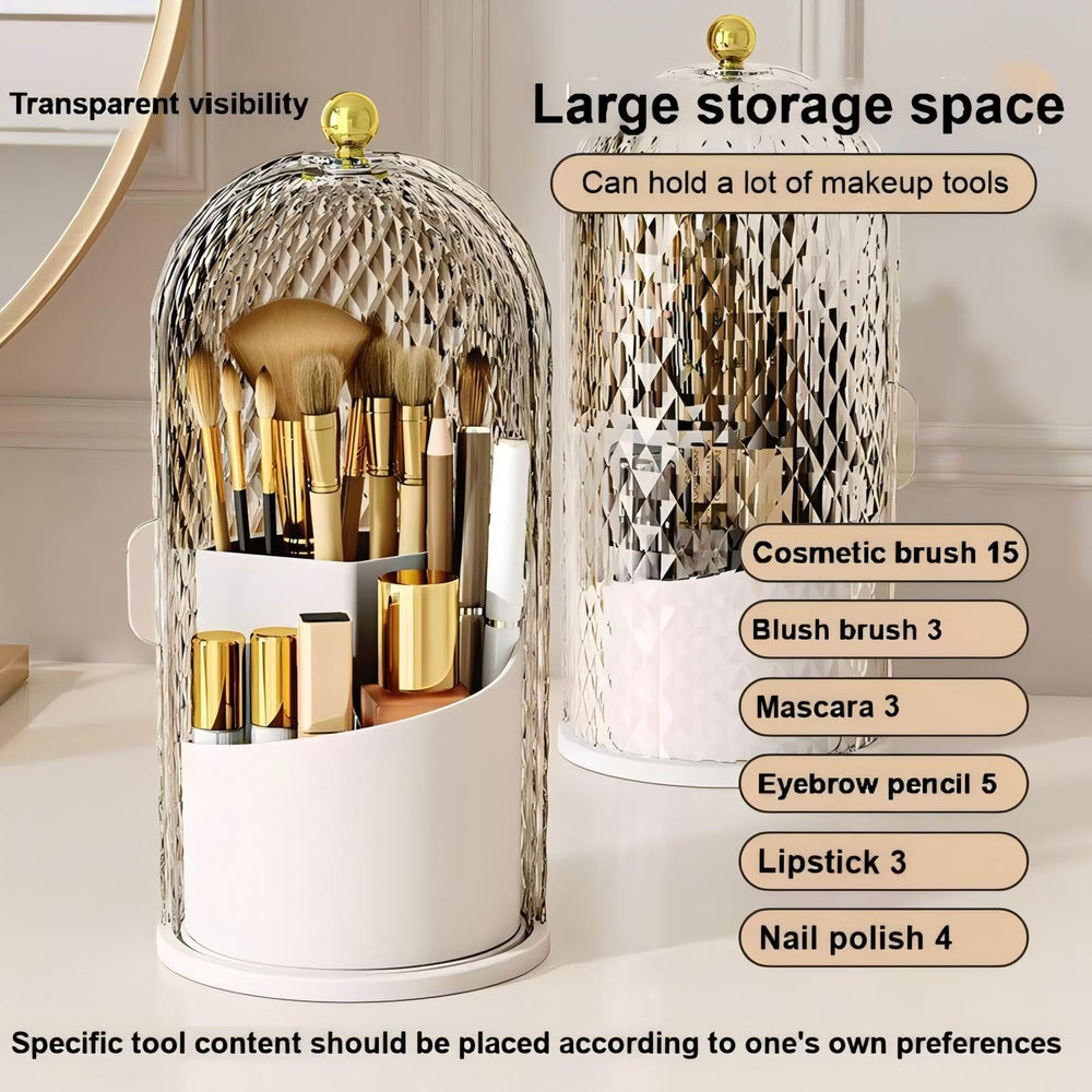 RONGZHIERK diamond-pattern design keeps brushes neatly organized