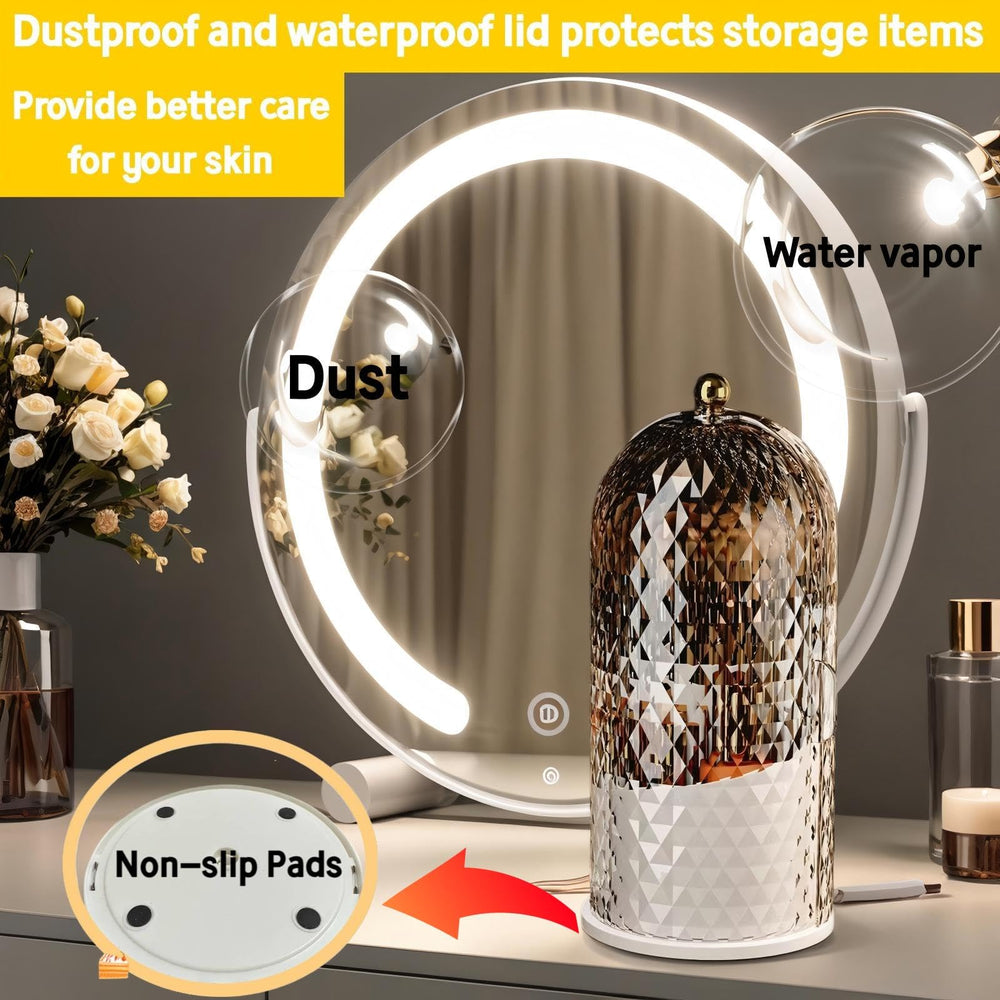 RONGZHIERK durable materials deliver lasting vanity storage