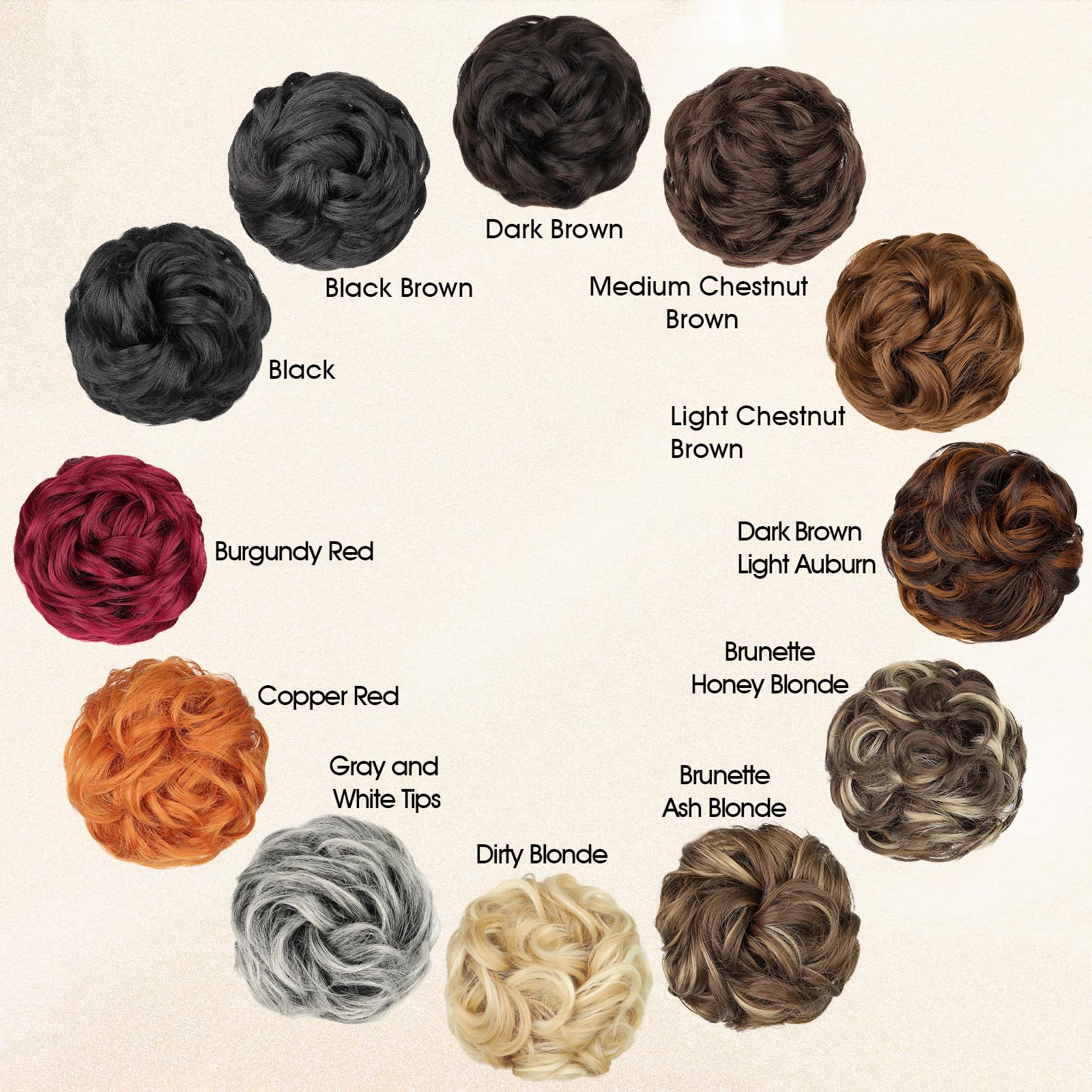 Rontaya ponytail extension in dark brown keeps pace with day-to-night looks.