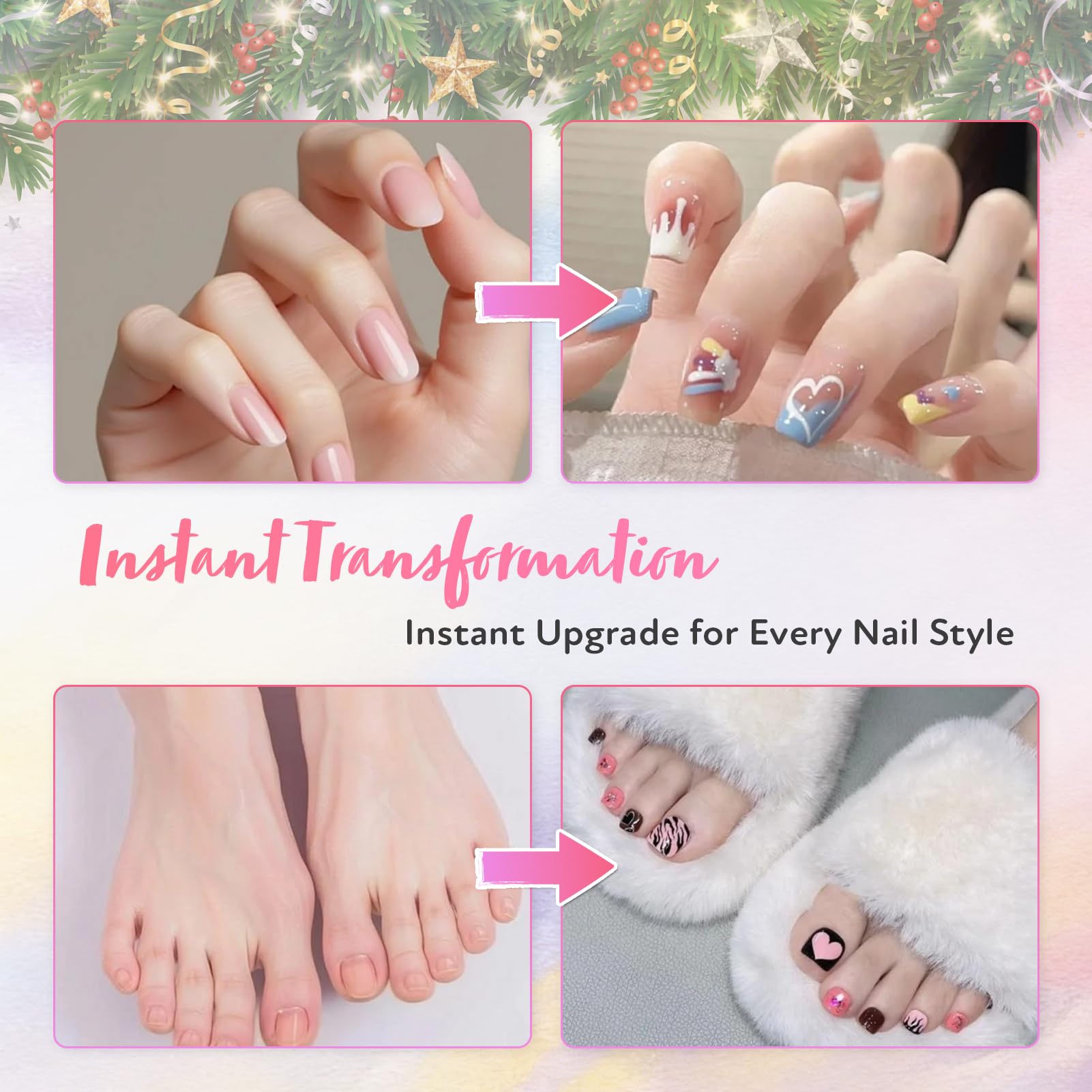 RONYUTON Gift-ready nail art set, ideal for enthusiasts and trends.