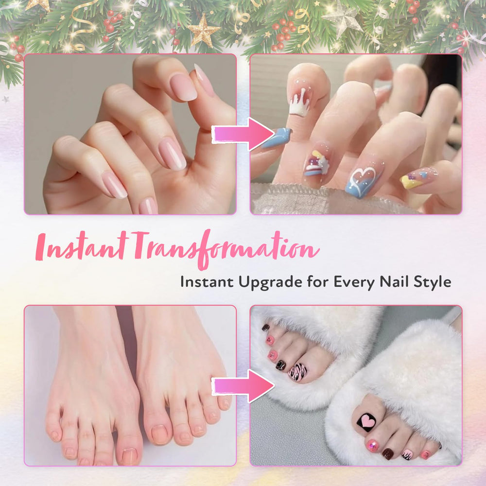 RONYUTON Gift-ready nail art set, ideal for enthusiasts and trends.