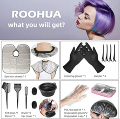 ROOHUA hair dye brush for precise application