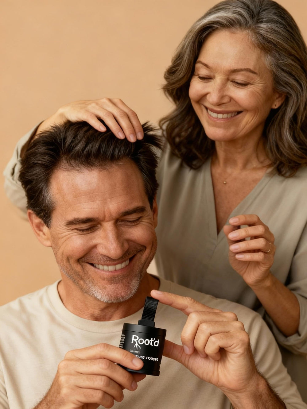 ROOT’D Hairline Powder travel-mirror kit enables quick fixes on the go.
