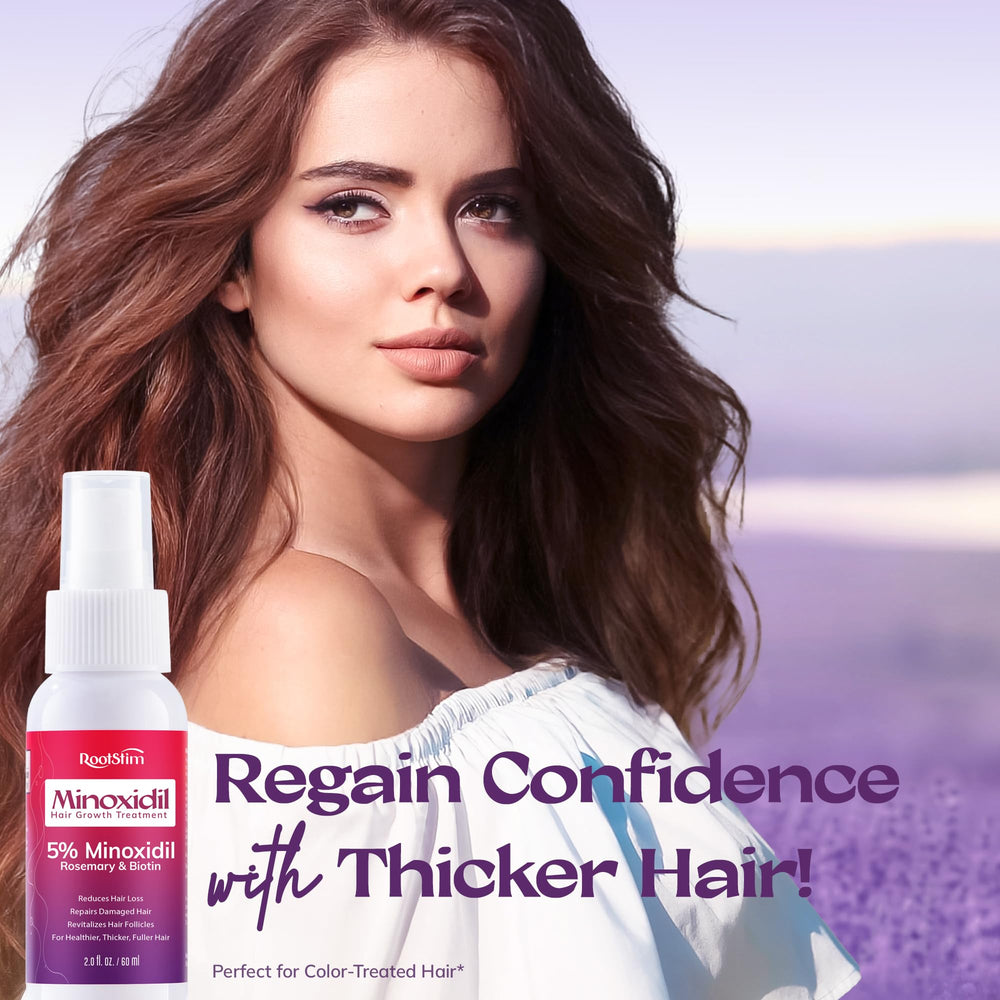 RootStim daily-use treatment pairs with your morning routine for consistency.