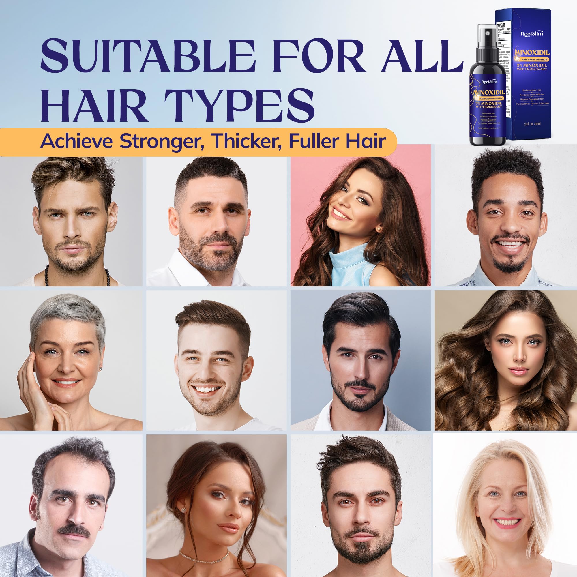 RootStim minoxidil 5percent daily-use scene demonstrates easy routine