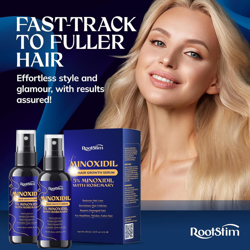 RootStim plan for gradual visible improvement with consistent use.