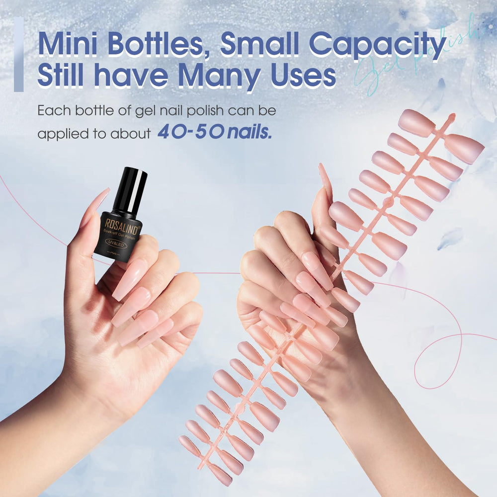 ROSALIND botes compactos 5 ml ideales para viaje