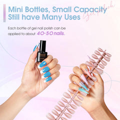 ROSALIND capa superior brillo 5ml para acabado gloss suave.
