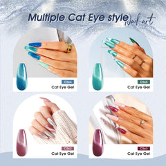 Rosalind efecto ojo-gato con base hielo ofrece contraste suave.