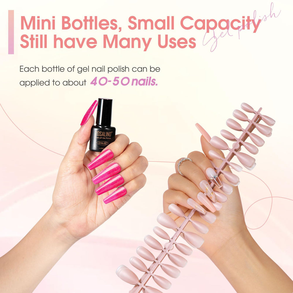 Top coat brillante ROSALIND para un acabado glossy duradero.