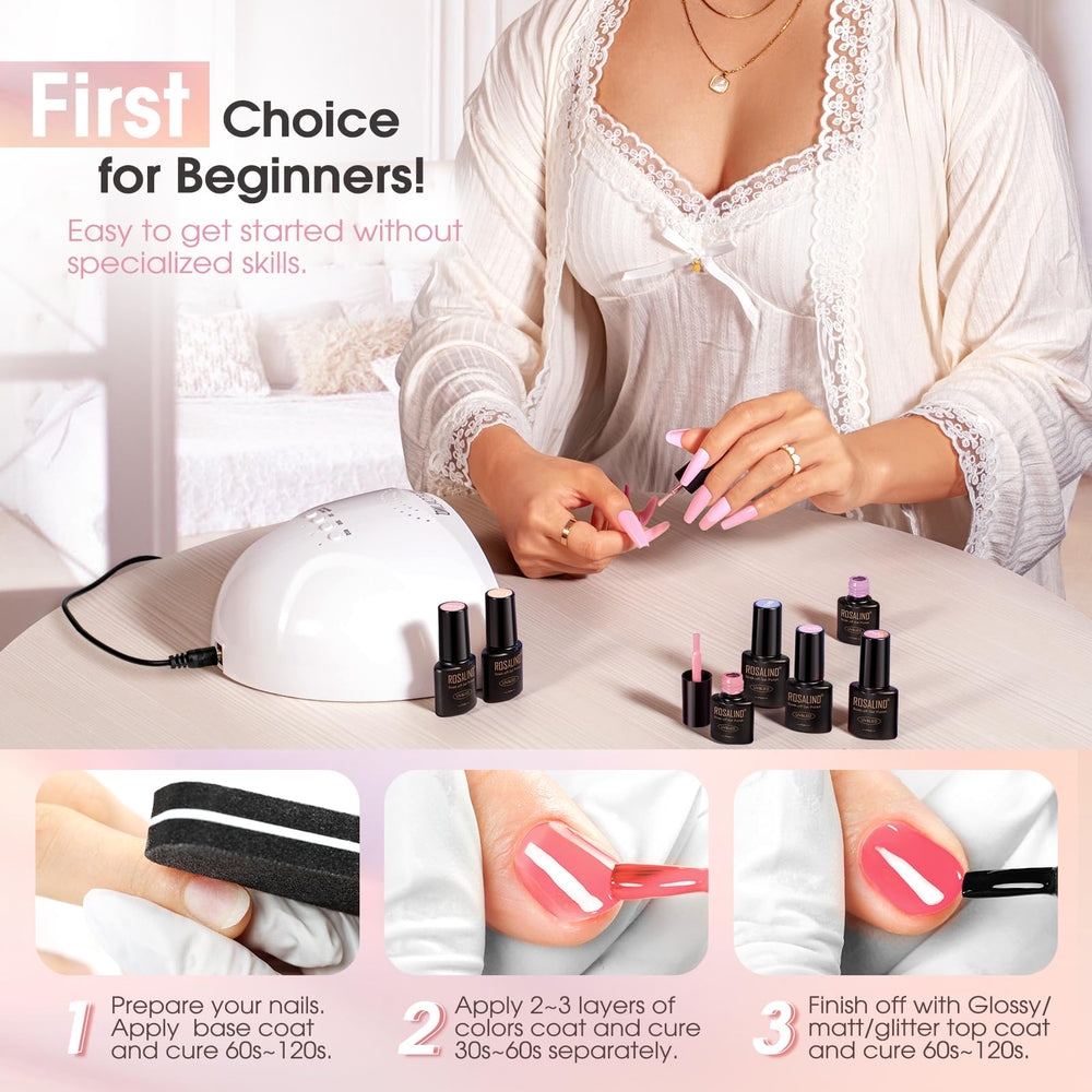 Top coat mate ROSALIND para un efecto detalle elegante.