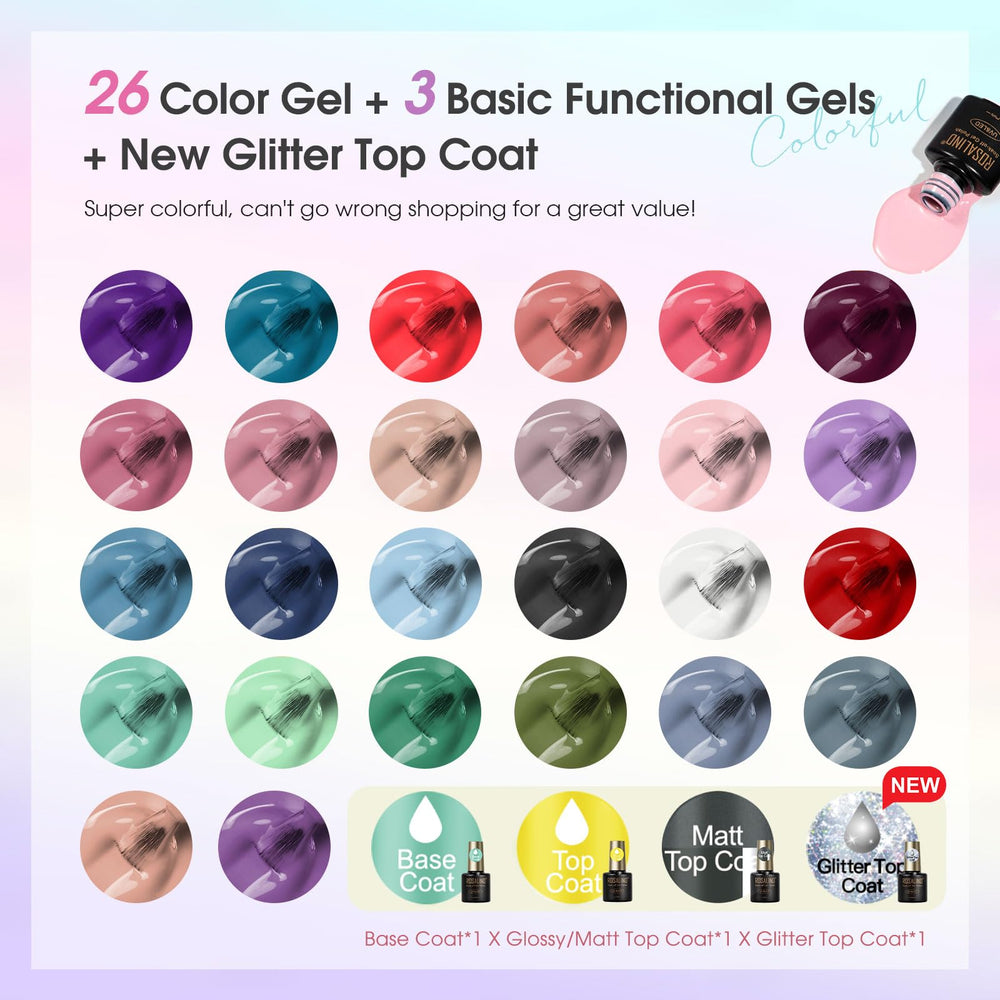 ROSALIND: paleta de 26 colores versátiles para todas las estaciones.
