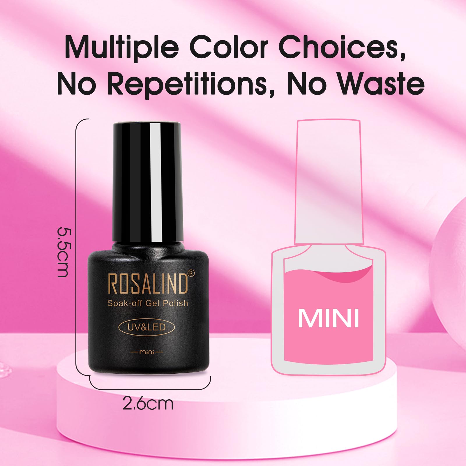 Rosalind kit regalo perfecto para amantes de la manicura en casa.