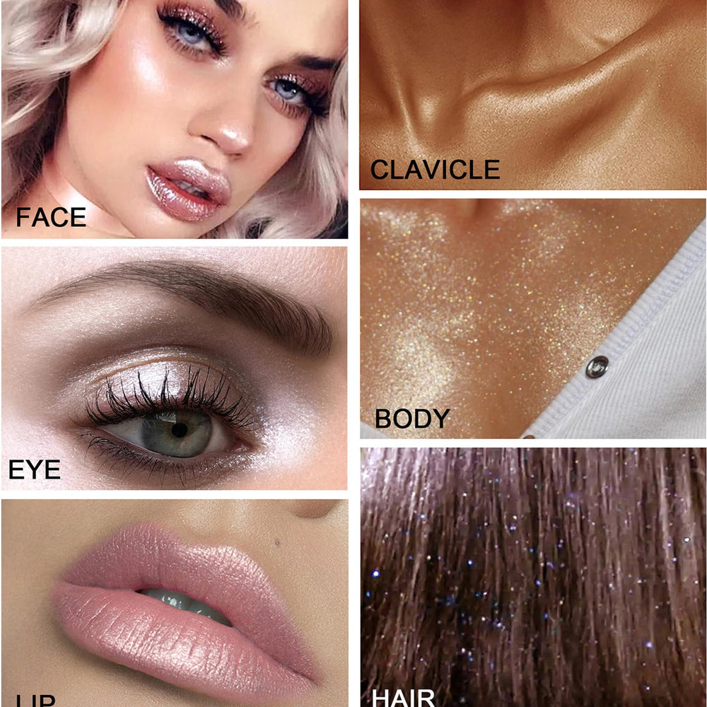 Rosarden festival glitter accessory adds party-ready shine.