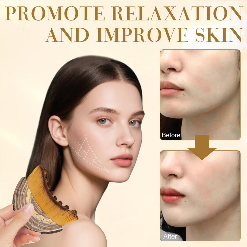 Rose Romee two-pack lymphatic brush for at-home and travel use