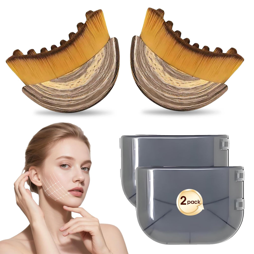 Rose Romee lymphatic contour brush close-up with soft bristles soothing sensitive skin