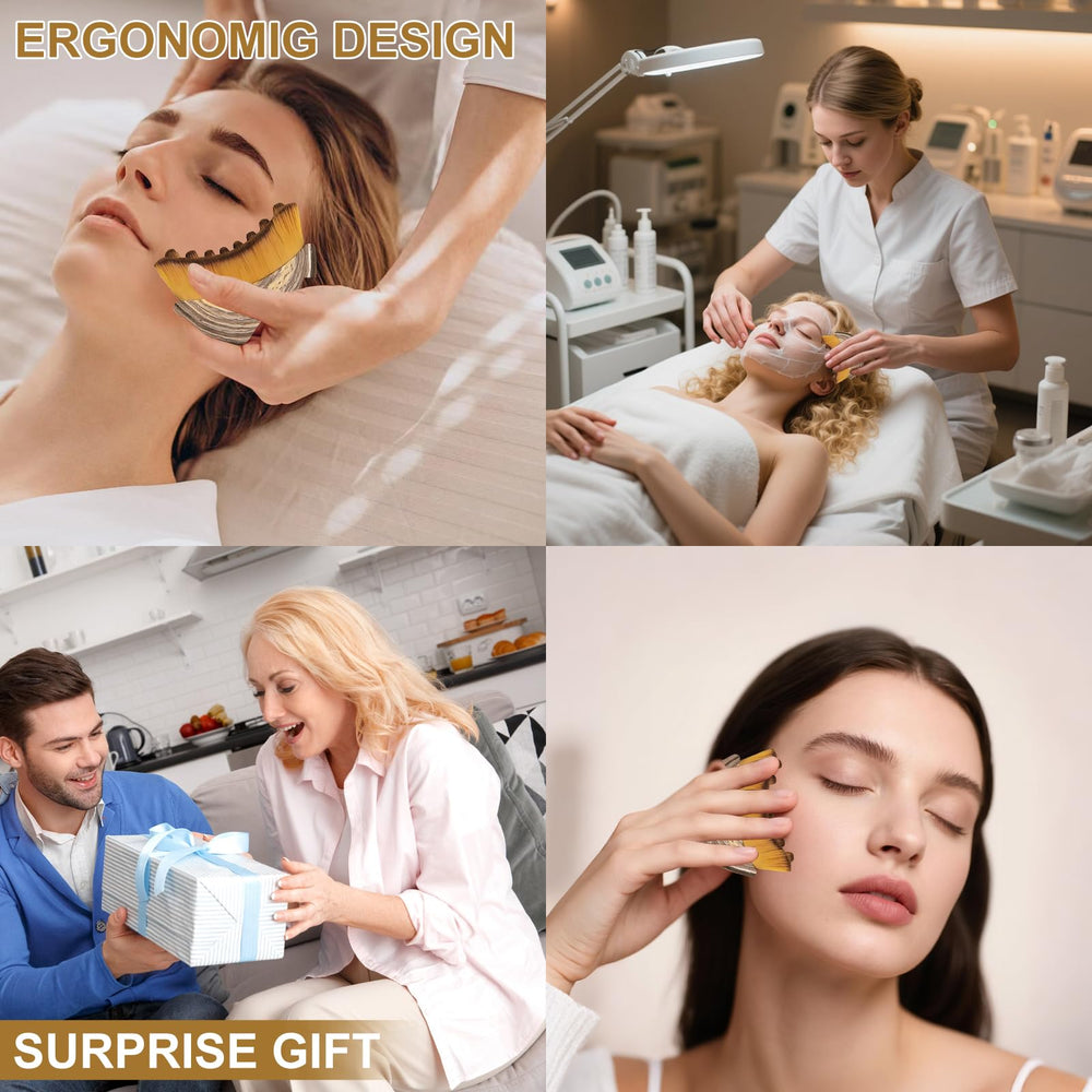 Rose Romee lymphatic drainage points massage for boosted circulation and puff reduction
