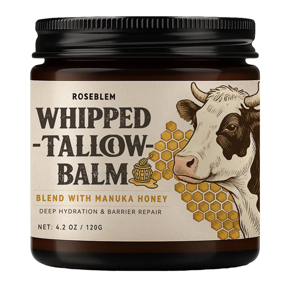 Roseblem bálsamo: textura batida, crema suave para piel seca y cómoda.