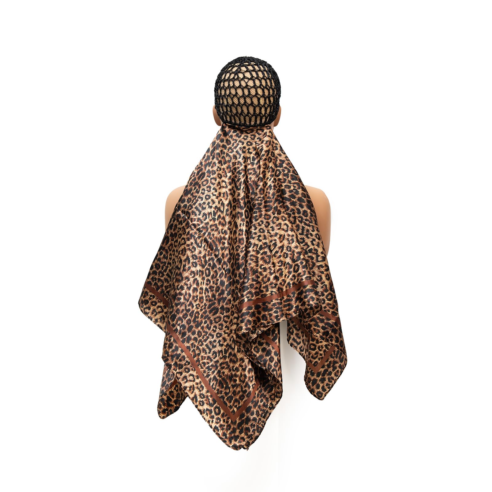 ROSEBONY gorro envolvente para cabello con bufanda protege peinados sin calor.