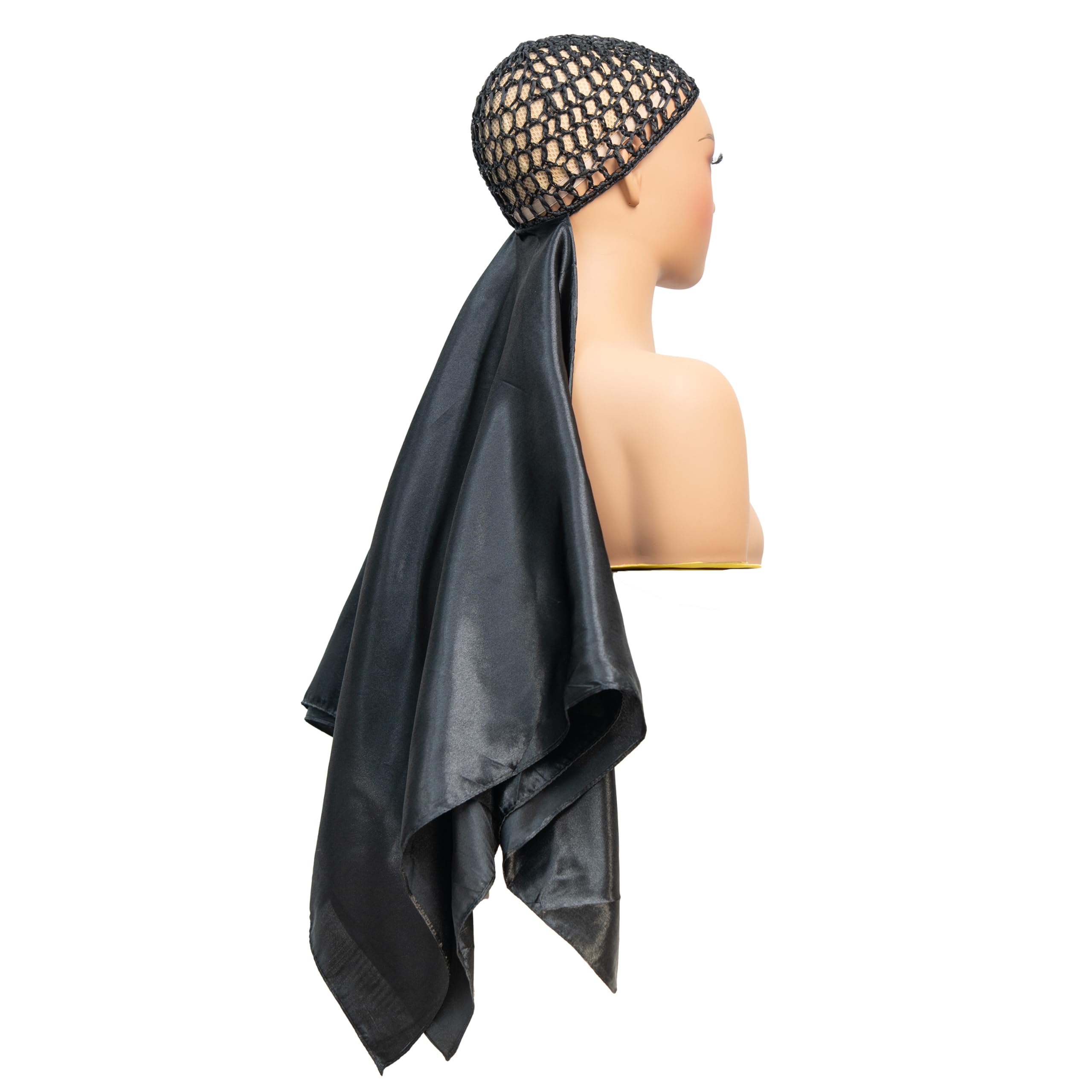 ROSEBONY gorro de ducha de seda sin calor protege el cabello al dormir.