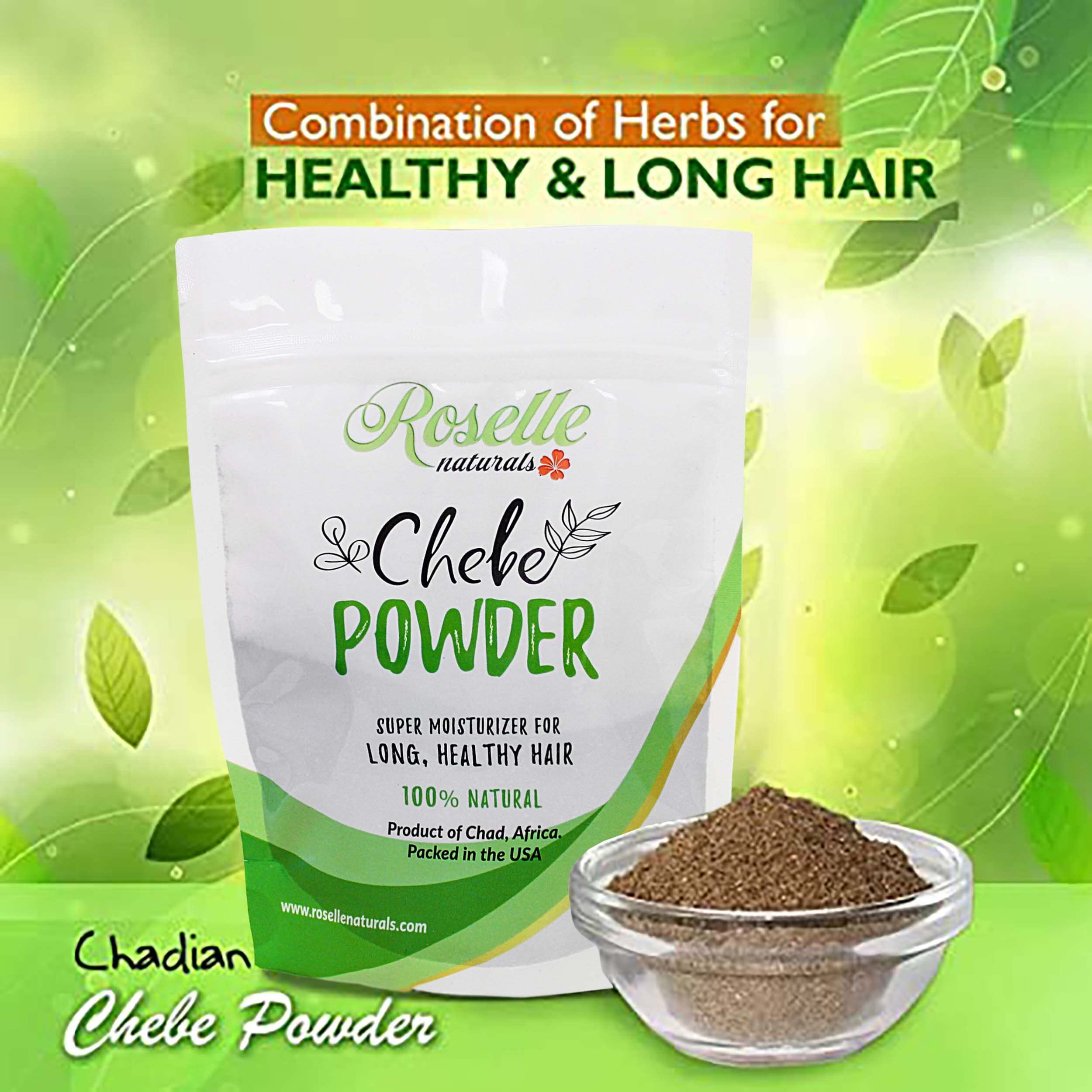 Mixing bowl with Chebe powder and oil for a nourishing hair mask