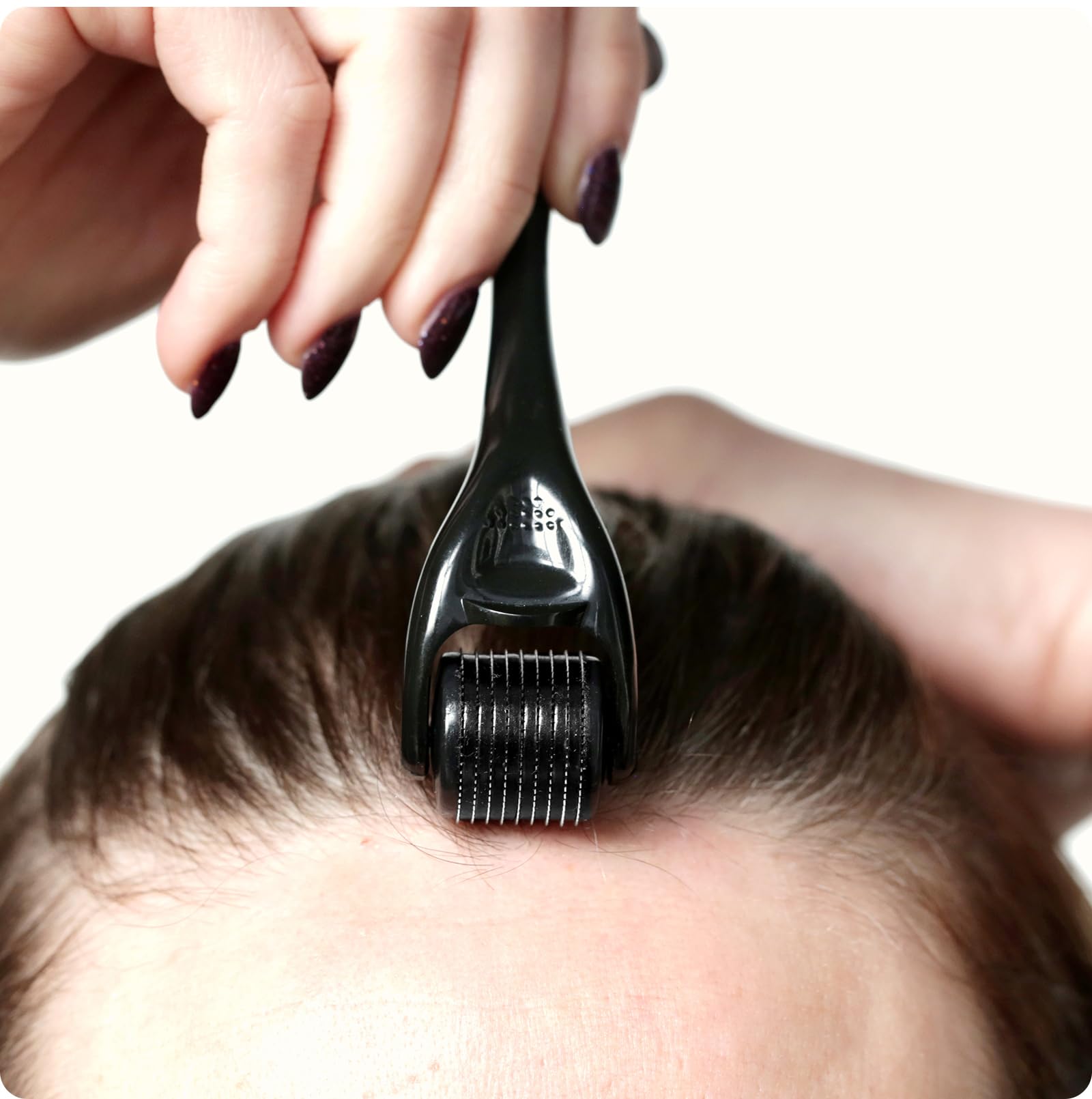 ROSELYNBOUTIQUE derma roller 540-titanium for beard grooming