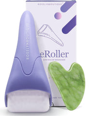 ROSELYNBOUTIQUE ice roller for face reduces puffiness with a refreshing cooling sensation.