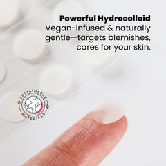 ROSELYNBOUTIQUE pimple patch with tea tree oil for gentle cleansing.