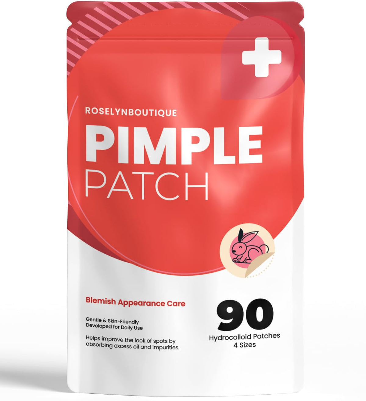 ROSELYNBOUTIQUE pimple patches on skin deliver overnight clarity.