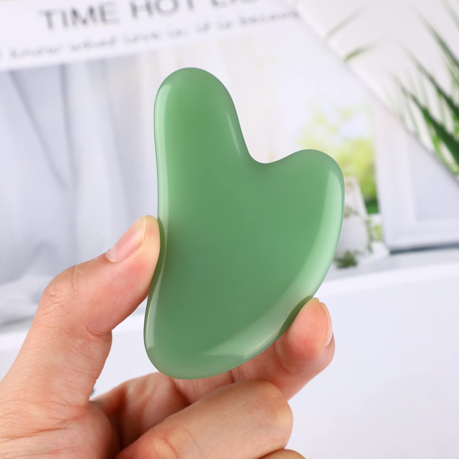 Rosenice Gua Sha natural jade box set for gift-ready skincare ritual