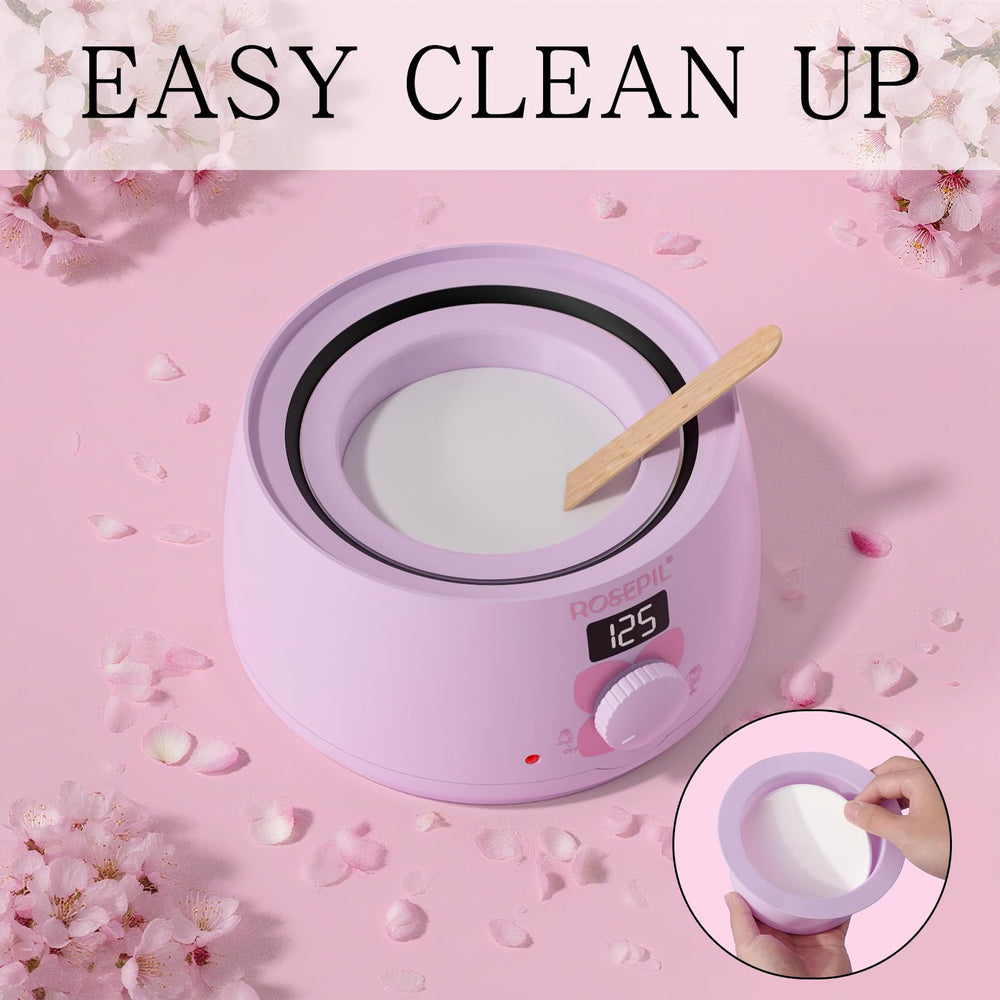 ROSEPIL milk-white wax beads for facial and nose care.