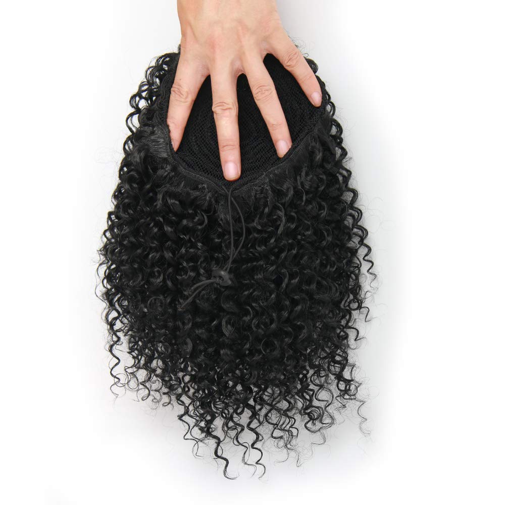 ROSESSEA natural-looking curls blend with Afro-textured hair for seamless styling