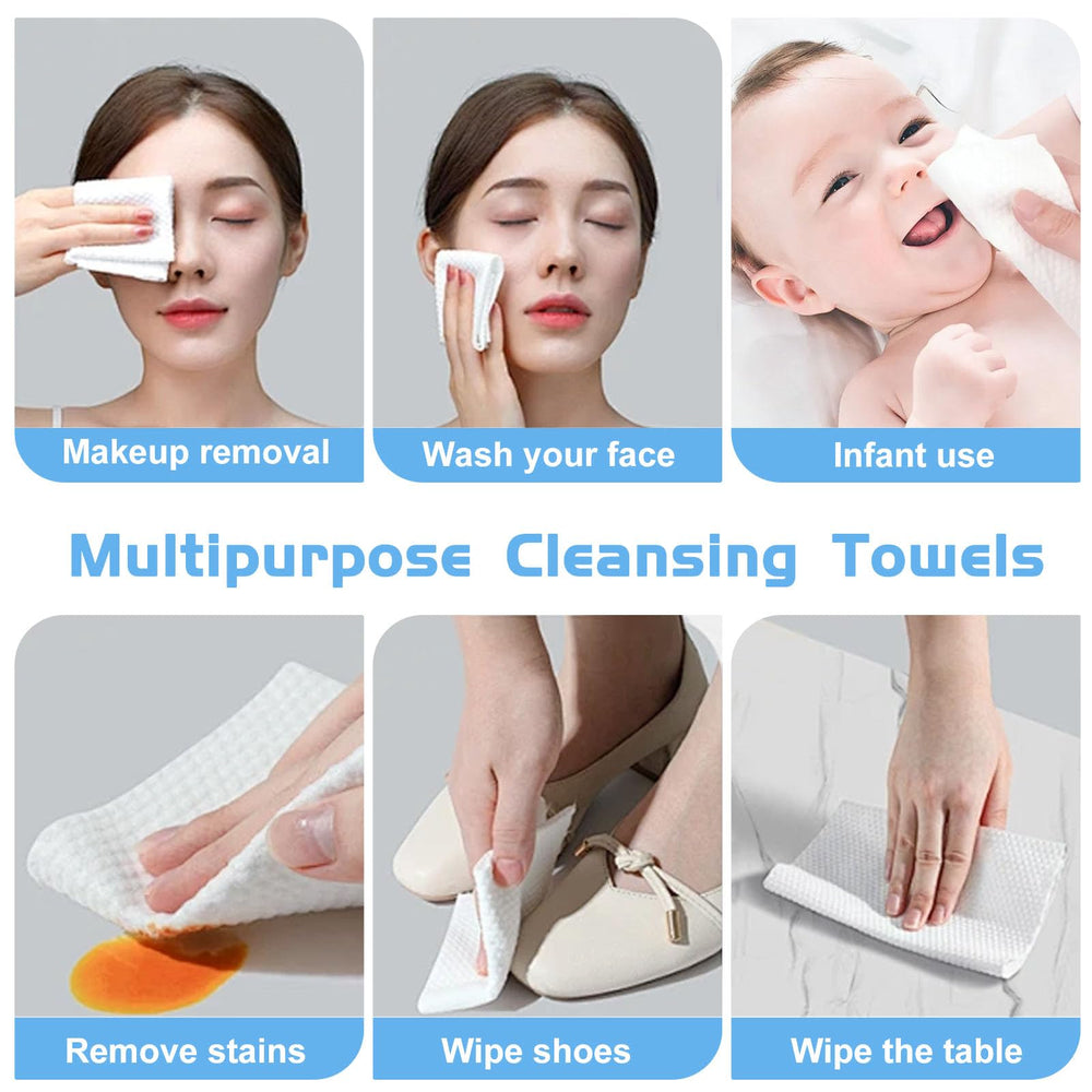 Multi-purpose Rouceyxin wipes suitable for personal, baby, and home care.