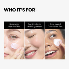 ROUND LAB 1025 Dokdo Cleanser makeup removal action lifting makeup residue