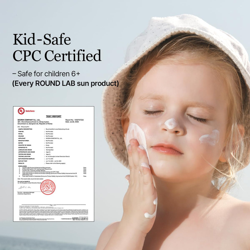 ROUND LAB Birch Juice applying on face to reveal smooth absorption