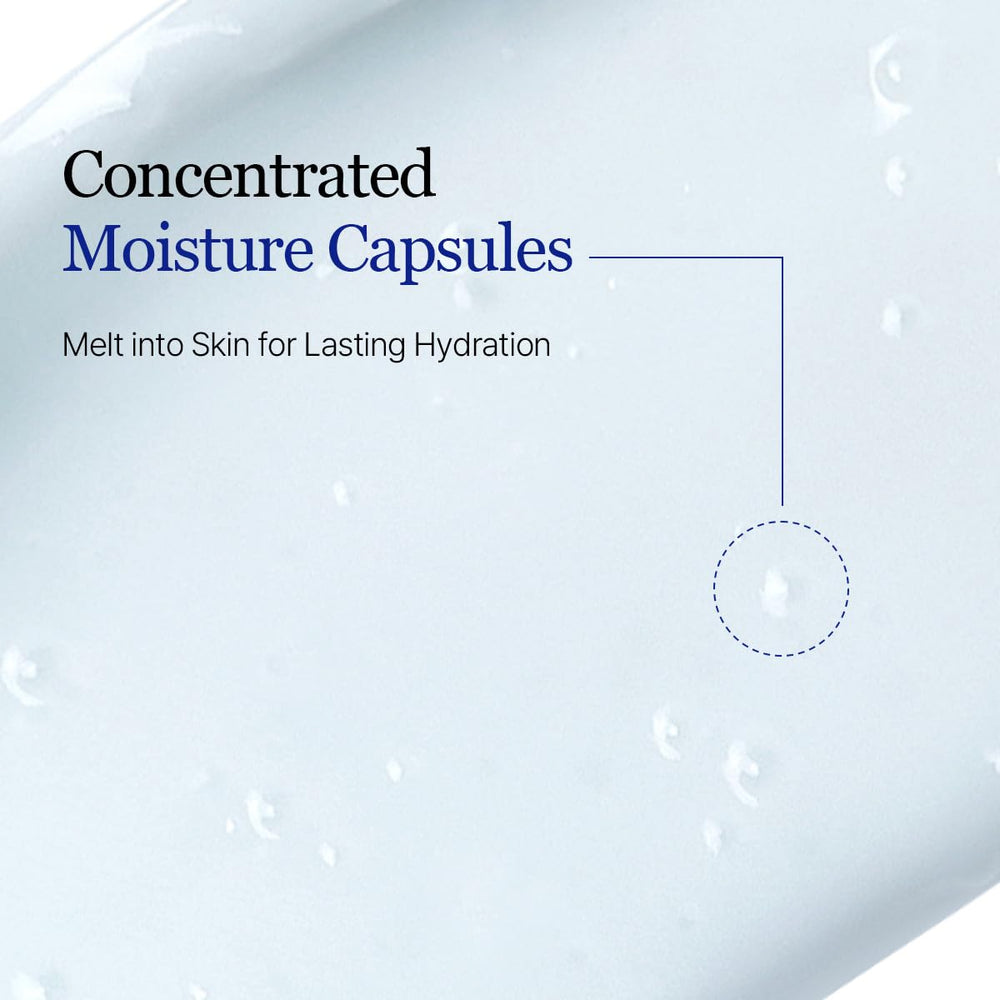 ROUND LAB Cream texture closeup suggests non-greasy, comfortable feel for sensitive skin