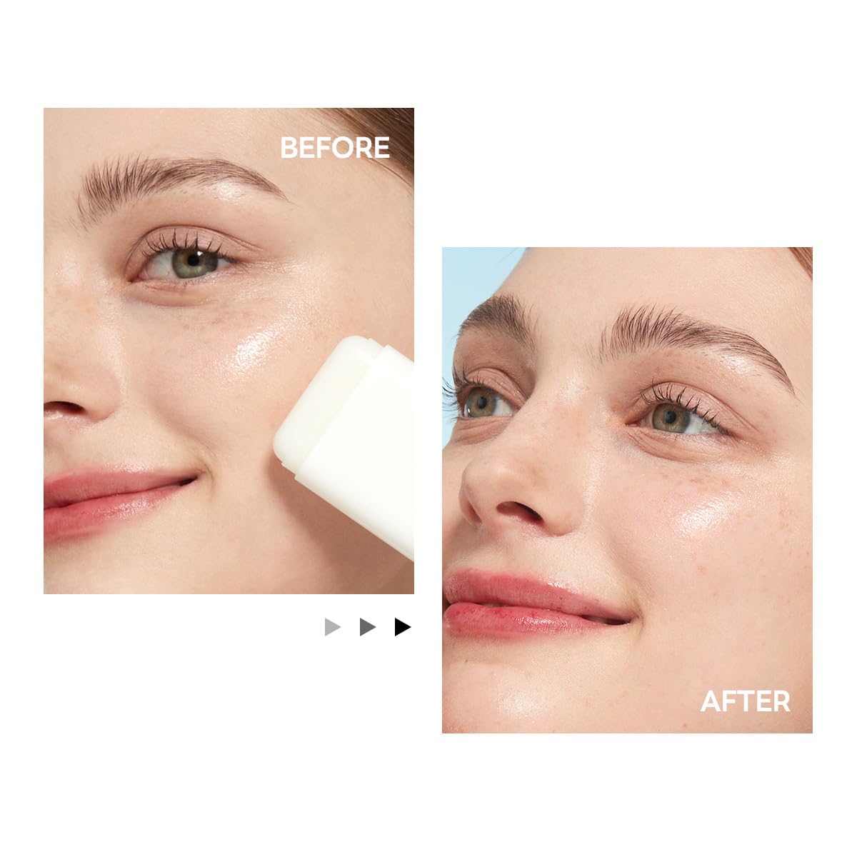 ROUND LAB Birch Juice sunscreen stick no white cast on skin