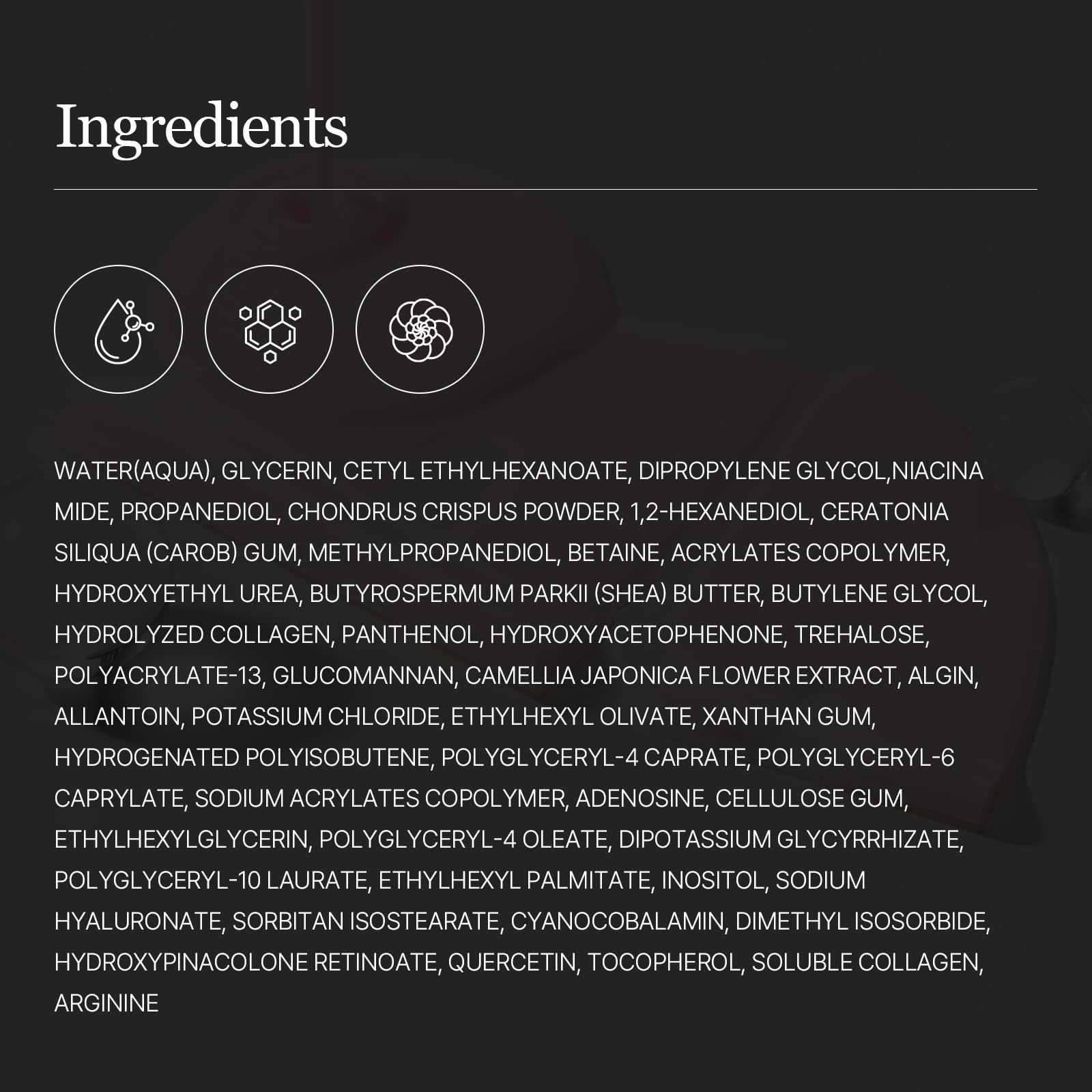 ROUND LAB Camellia Collagen Mask ajuste seguro sin deslizamiento durante uso