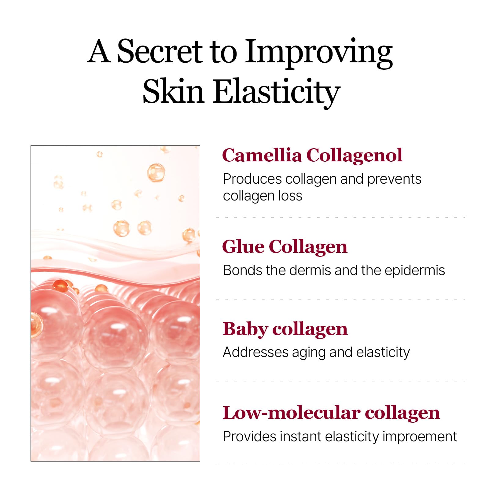 ROUND LAB Camellia Deep Collagen V lifting mask suitable for multitasking use.